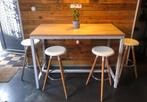 Table haute/table à manger, Ophalen, Gebruikt, 100 tot 150 cm, 50 tot 100 cm