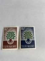 Timbres SURINAM 332/333 ** MNH, Ophalen of Verzenden, Postfris