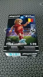 Playmobil poppetje Belgische voetballer, Complete set, Gebruikt, Ophalen of Verzenden