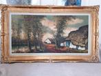 Schilderij P. BOSMANS, Antiek en Kunst, Ophalen