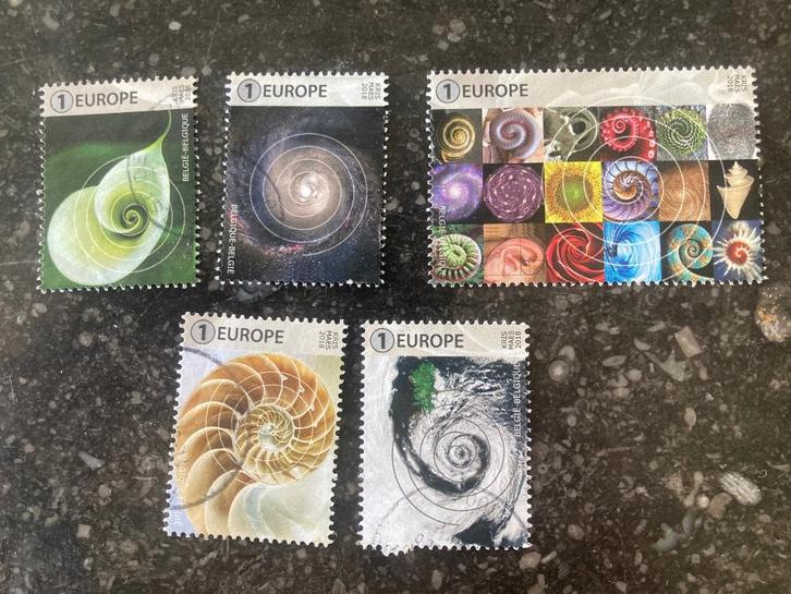 België OBP 4785/89, Postzegels en Munten, Postzegels | Europa | België, Gestempeld, Frankeerzegel, Met stempel, Gestempeld, Ophalen of Verzenden