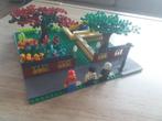 Lego Moc Modular park met 4 fietsen , baseplate , 3 figuren., Kinderen en Baby's, Ophalen of Verzenden, Lego