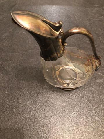 Vintage Verzilverdedecanteerder beschikbaar voor biedingen