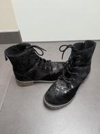 Enkel laarzen, Ophalen, Zo goed als nieuw, Zwart, Lage of Enkellaarzen