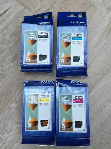 4 nieuwe orig cartridges Brother LC3235XL grote capaciteit beschikbaar voor biedingen