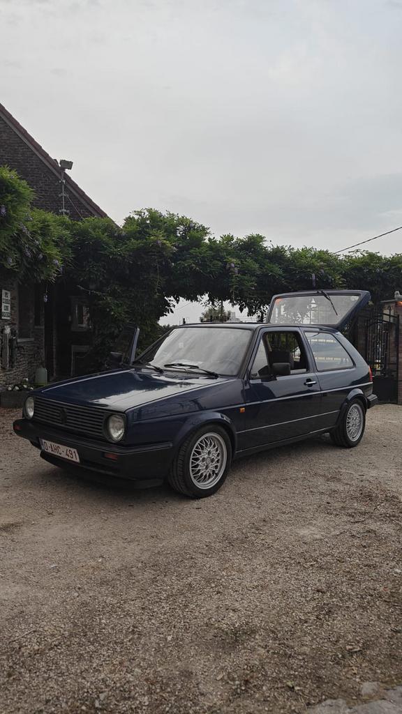golf 2 de 1984 moteur 1.4 Essence en boîte automatique, Auto's, Oldtimers, Particulier, Volkswagen, Benzine, Automaat, Blauw, Ophalen