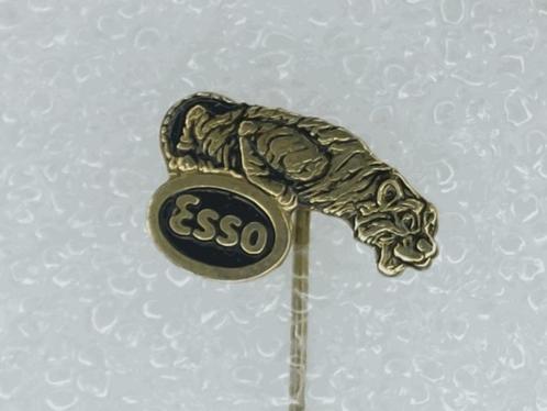 SP2085 Speldje Esso tijger, Collections, Broches, Pins & Badges, Utilisé, Enlèvement ou Envoi