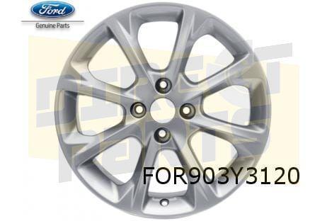 Ford Fiesta VII velg alu. 7,5J x 17" 5 x 2-spaaks Y-design (, Auto-onderdelen, Banden en Velgen, Band(en), 17 inch, Personenwagen