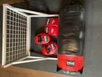Bokszak + staander + handschoenen londsdale, Sport en Fitness, Ophalen, Zo goed als nieuw, Bokszak