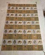 Grand Foulard Thailand Olifanten Kamelen aardetinten 202/135, Ophalen of Verzenden, Zo goed als nieuw