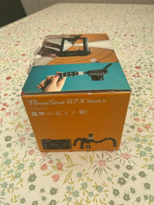 PowerShot G7 X Mark II, Audio, Tv en Foto, Fotocamera's Digitaal, Nieuw, Compact, Canon, 4 t/m 7 keer, Ophalen