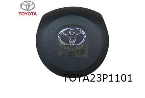 Toyota Yaris (8/11-9/20) airbag bestuurder (trim zwart) Orig, Autos : Pièces & Accessoires, Tableau de bord & Interrupteurs, Toyota