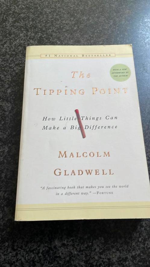 Malcolm Gladwell - The Tipping Point. In Engelse taal, Boeken, Overige Boeken, Ophalen of Verzenden