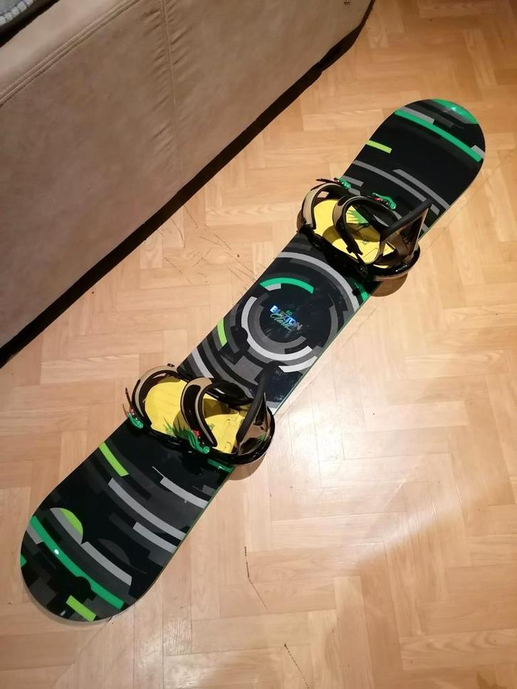 Burton Clash 60, Sport en Fitness, Snowboarden, Gebruikt, Bindingen, Ophalen