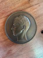 Bronzen medialle Koning Boudewijn I uit 1960, Antiek en Kunst, Ophalen of Verzenden, Brons