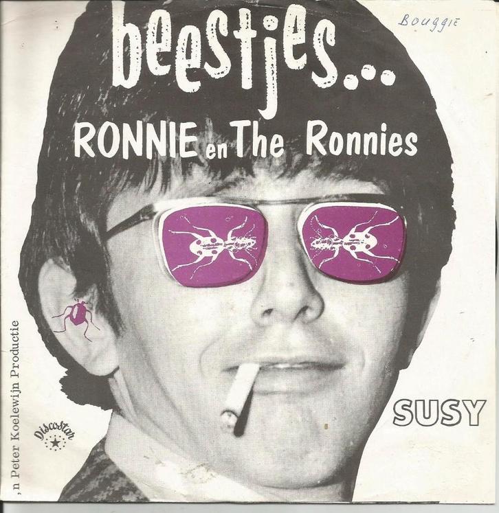 Ronnie & The Ronnies - Beestjes   - 1967 -, Cd's en Dvd's, Vinyl Singles, Single, Nederlandstalig, 7 inch, Ophalen of Verzenden