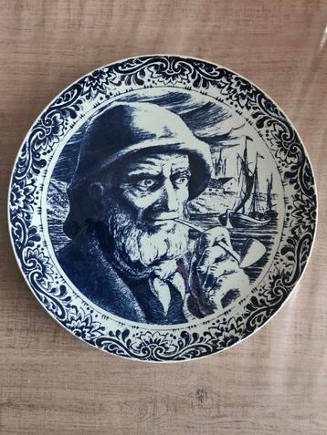 Assiette décorative  - Vintage - marin - BOCH beschikbaar voor biedingen