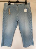 Gestreepte Capri model jeans Eur48/50, Kleding | Dames