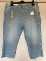 Gestreepte Capri model jeans Eur48/50
