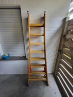 2 houten schildersladders 8 treden en 10 treden, Doe-het-zelf en Bouw, Ladders en Trappen, Ophalen, Nieuw, Ladder, 2 tot 4 meter