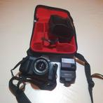 canon T70 + lens 35-70 mm + flits 277T, Ophalen of Verzenden, Gebruikt, Canon