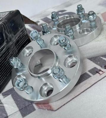 2X Spacers Spoorverbreders 20MM 5X120 65.1 M14x1.5 nieuw 2CM beschikbaar voor biedingen