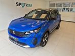 Peugeot 3008 GT, Auto's, Automaat, Blauw, 130 pk, SUV of Terreinwagen
