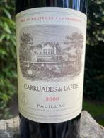 CARRUADES DE LAFITE ROTHSCHILD 2000, Verzamelen, Wijnen, Frankrijk, Nieuw, Ophalen of Verzenden, Rode wijn