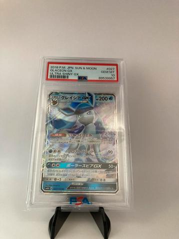 Glaceon GX Ultra Shiney Japanese #027 PSA10