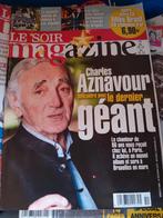 Le soir magazine Charles Aznavour rencontre avec le géant, Collections, Enlèvement ou Envoi