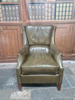 Prachtige Engelse wingback fauteuil, Ophalen, Zo goed als nieuw