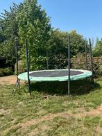 Berg trampoline 430cm, Ophalen, Gebruikt