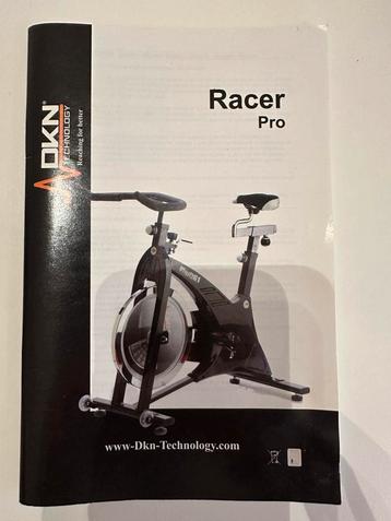 Vélo de spinning DKN Racer Pro, Vélo de spinning, Jambes, Comme neuf, Enlèvement