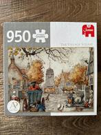 Jumbo puzzel 'The village square' 950 stukjes, Comme neuf, 500 à 1500 pièces, Puzzle, Enlèvement ou Envoi
