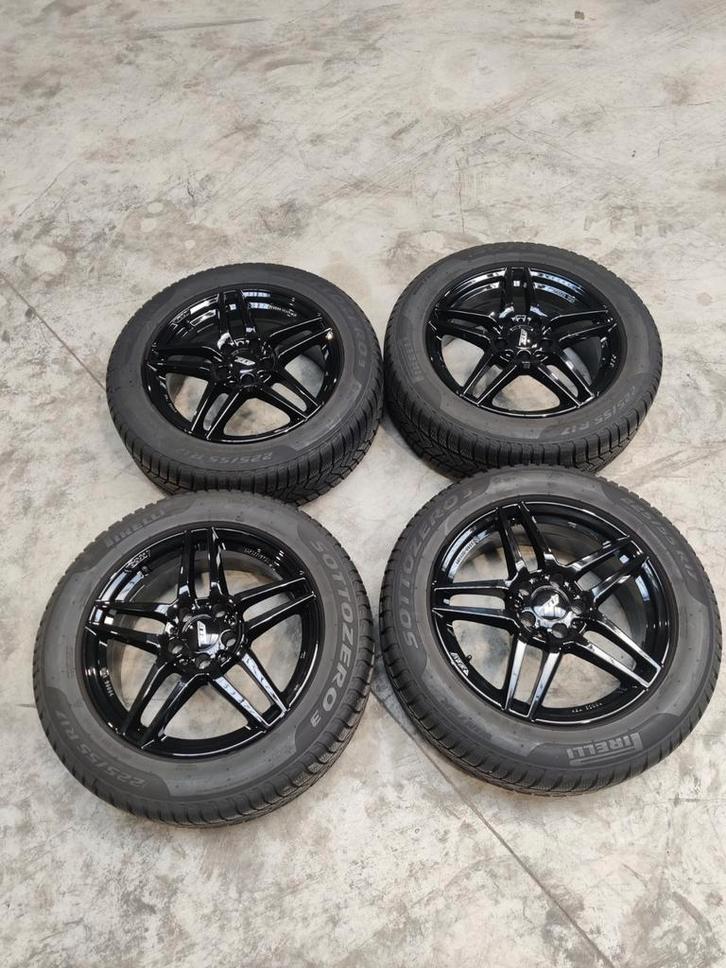 Ensemble d'hiver de 17, Autos : Pièces & Accessoires, Pneus & Jantes, Pneu(s), Pneus hiver, Enlèvement