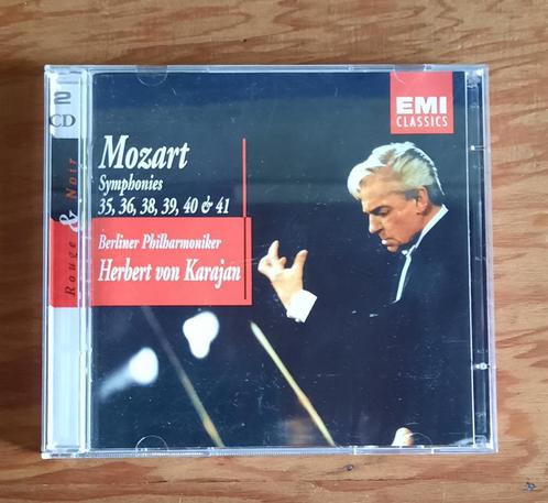 cd- W.A.Mozart :Symph. 35,36,38,39,40 & 41- Von Karajan- 2cd, Cd's en Dvd's, Cd's | Klassiek, Zo goed als nieuw, Kamermuziek, Classicisme