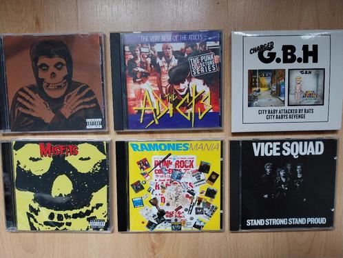 Cd's classic punk: Misfits, Adicts, Vice Squad, Ramones, GBH, Cd's en Dvd's, Cd's | Rock, Gebruikt, Rock-'n-Roll, Ophalen of Verzenden