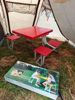Opvouwbare camping picknick tafel, Ophalen of Verzenden, Zo goed als nieuw