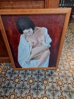 Peinture demi nue, Ophalen
