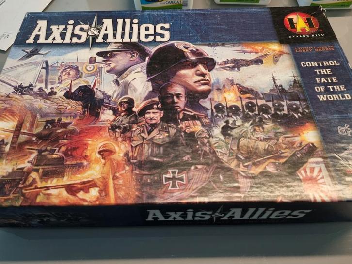 axis and allies bordspel, WWII, Hobby en Vrije tijd, Gezelschapsspellen | Bordspellen, Gebruikt, Ophalen of Verzenden