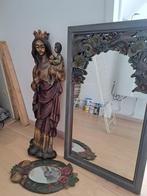miroir grand + petit + statuette, Ophalen of Verzenden