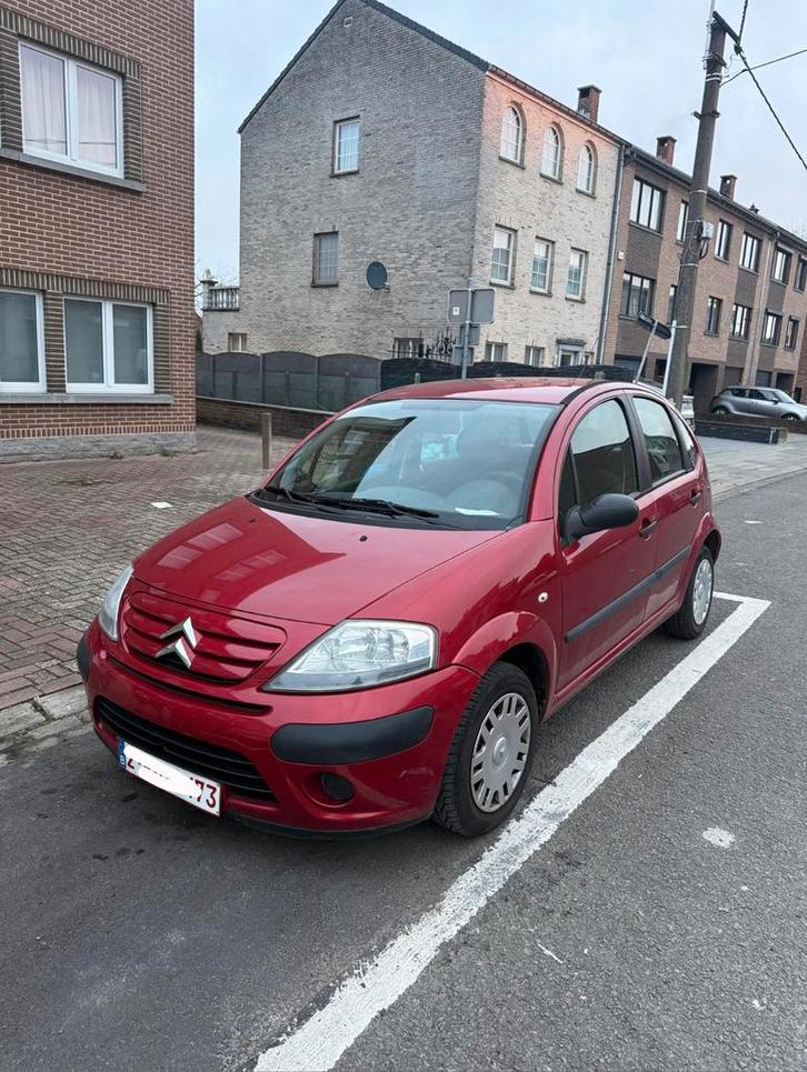 Citroen c3 2005 73000 kilometres, Autos, Citroën, Particulier, C3, Essence, Euro 4, 5 portes, Rouge, Traction avant, Enlèvement