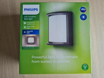 Philips buitenlamp Samondra Anthracite - 12W