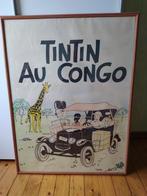 cadre tintin au Congo et Secret de la licorne, Comme neuf, Tintin, Enlèvement