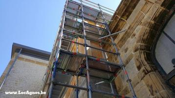 Multidirectionele Steiger 8 m x 8m (werkhoogte) – 62 m², Enlèvement, Neuf