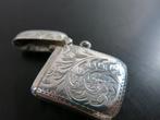 Porte-allumettes Vesta Case 1908 en argent sterling anglais, Enlèvement ou Envoi, Argent