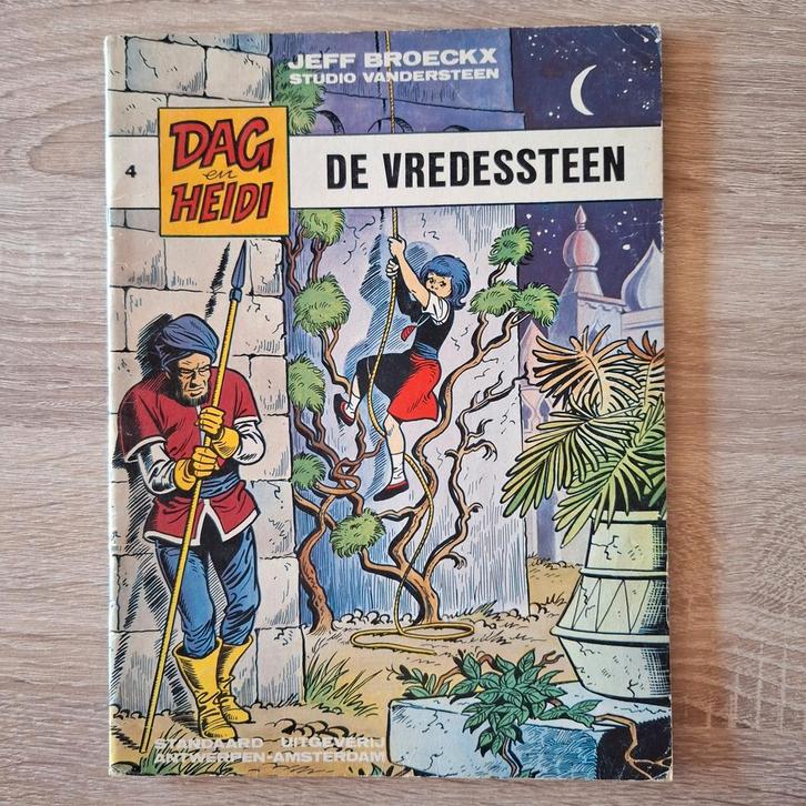 De vredessteen/Dag en Heidi, Boeken, Stripverhalen, Gelezen, Ophalen of Verzenden