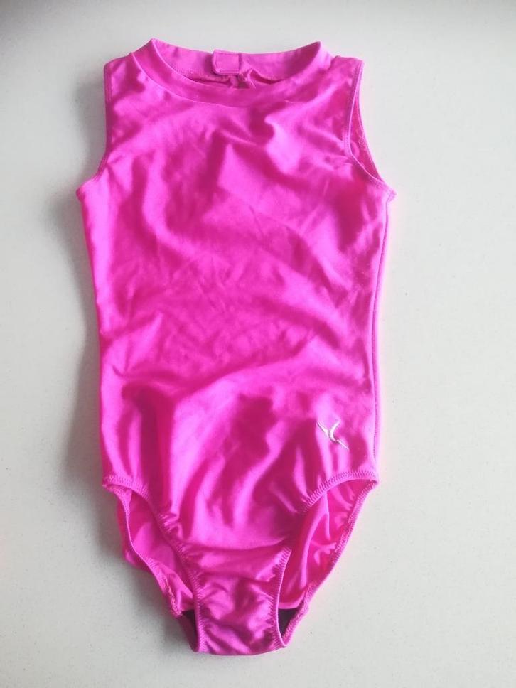 Roos turnpakje decathlon 7-8 jaar, Kinderen en Baby's, Kinderkleding | Maat 122, Gebruikt, Meisje, Overige typen, Ophalen of Verzenden