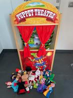 Poppenkast met poppen te koop 15€, Kinderen en Baby's, Ophalen