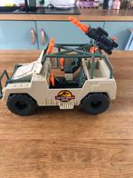 Jurrasic Parc Jeep + 3 vintage figuren, Ophalen of Verzenden, Zo goed als nieuw